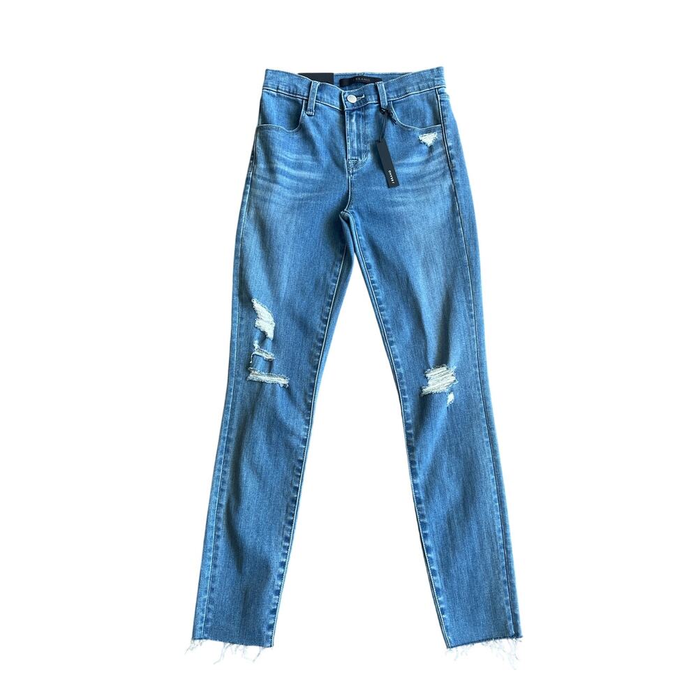 NWT Women's size 24 J Brand Jeans Alana High Rise Crop Skinny